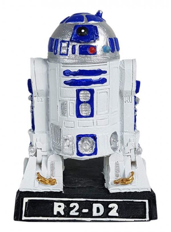 R2d2 Xadrez Star Wars R2 D2 R2-d2 Coleção Miniatura 50% Off